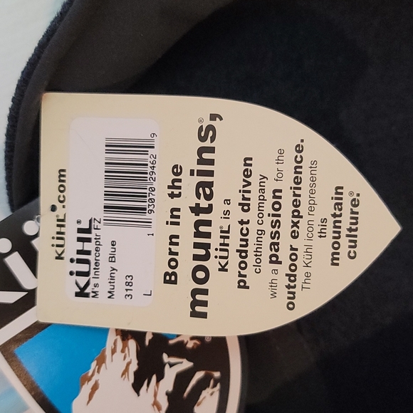 Interceptr mens full zip Kuhl fleece - Picture 6 of 8